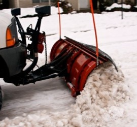 Snow plowing Denver