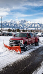 Snow removal and snow plowing in Denver, Colorado