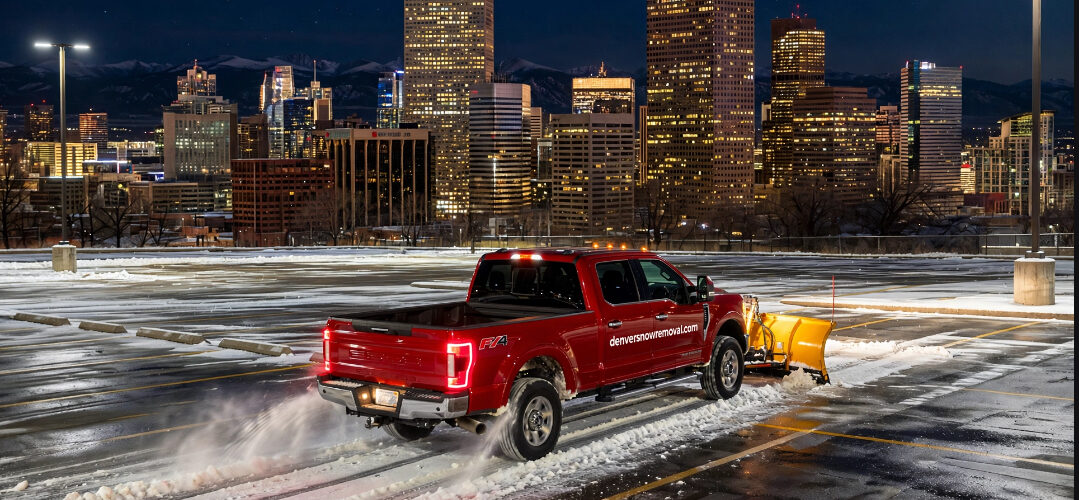 Emergency snow removal in Denver, Colorado