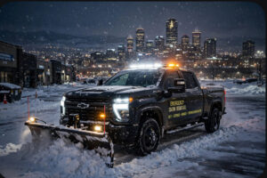 Snow removal and snow plowing in Denver, Colorado