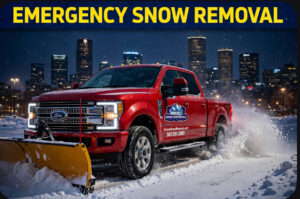 Snow removal and plowing in Denver, Colorado