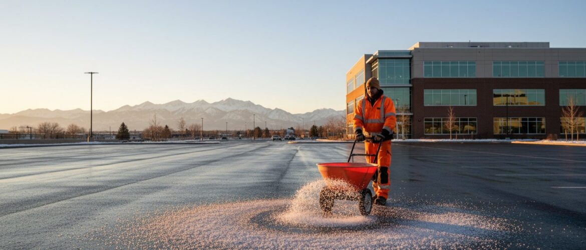 Parking Lot Salting in Denver: The Business Owner's Guide to Safety & Liability