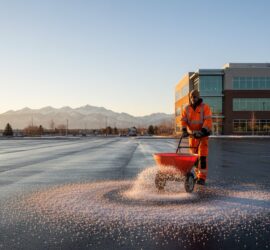 Parking Lot Salting in Denver: The Business Owner's Guide to Safety & Liability