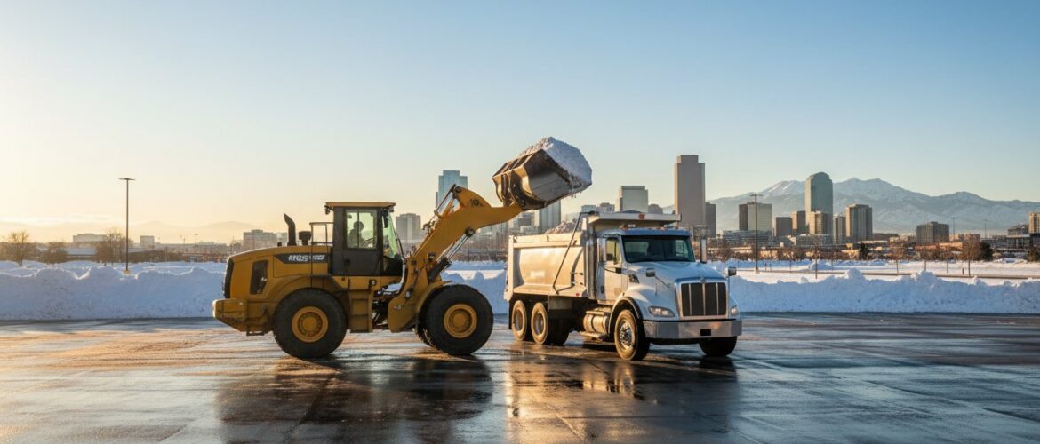 Professional Snow Hauling Service in Denver: Reclaim Your Commercial Space