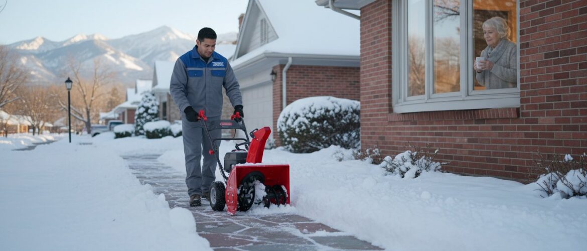 Senior Snow Removal Denver: A Guide to Safe & Reliable Services