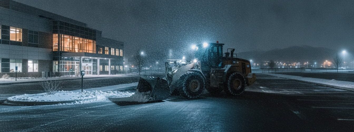 snow removal for medical facilities denver - 24/7 emergency medical snow removal contractor ensuring ADA compliance