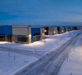 Snow-managed multi-site commercial property routes