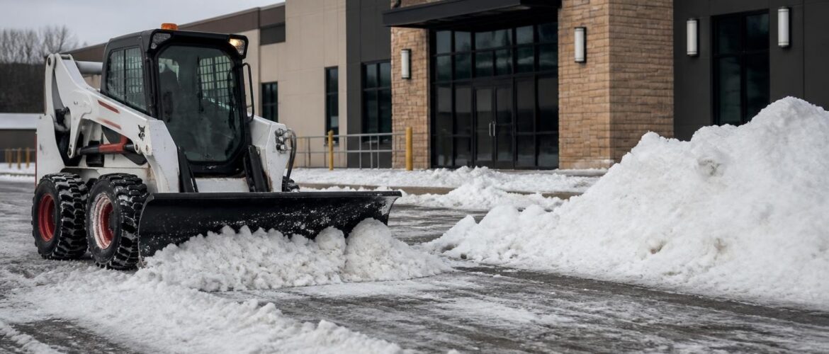 skid steer for snow removal