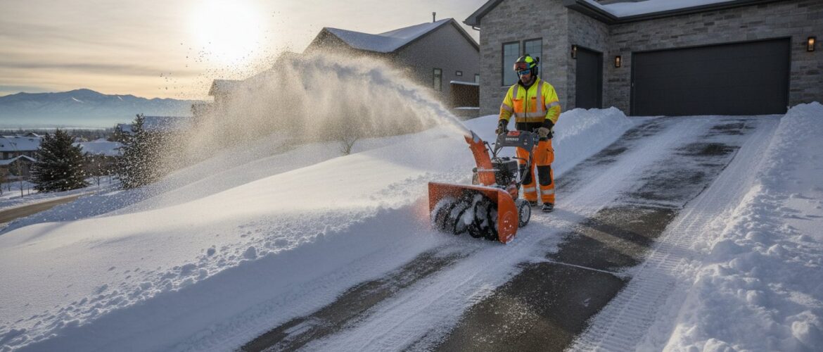 Denver Snow Removal for Steep Driveways: Safe & Professional Solutions