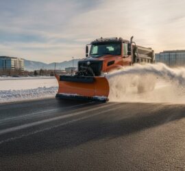 Preventing Snow Plow Damage to Asphalt: A Denver Property Manager's Guide