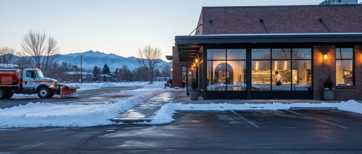 Restaurant Snow Clearing Denver: Reliable 24/7 Plowing & Ice Management