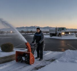Snow Blower vs. Snow Plow Service: Which Is Best for Your Denver Property?
