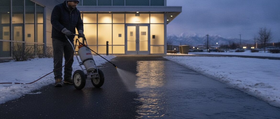 Black Ice Prevention for Businesses: The Professional Guide to Denver Site Safety