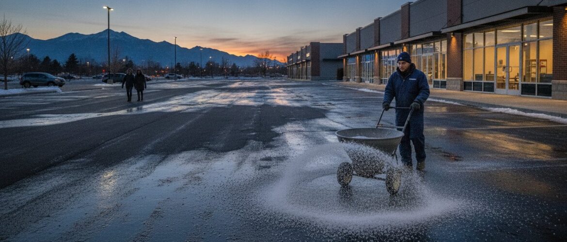 Parking Lot Salting in Denver: The Essential Guide to Safety and Liability