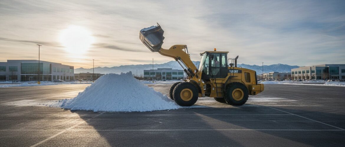 Professional Snow Hauling Service in Denver: When Plowing Isn't Enough
