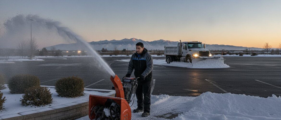 Snow Blower vs. Snow Plow Service: Which Is Best for Your Denver Property?