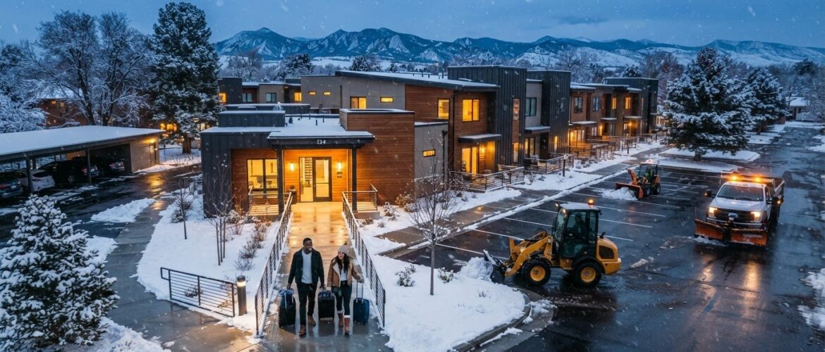 Commercial Snow Removal for Short-Term Rentals in Denver