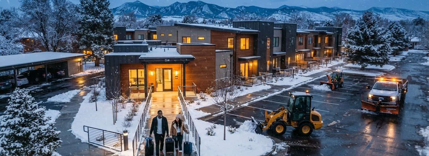 Commercial Snow Removal for Short-Term Rentals in Denver